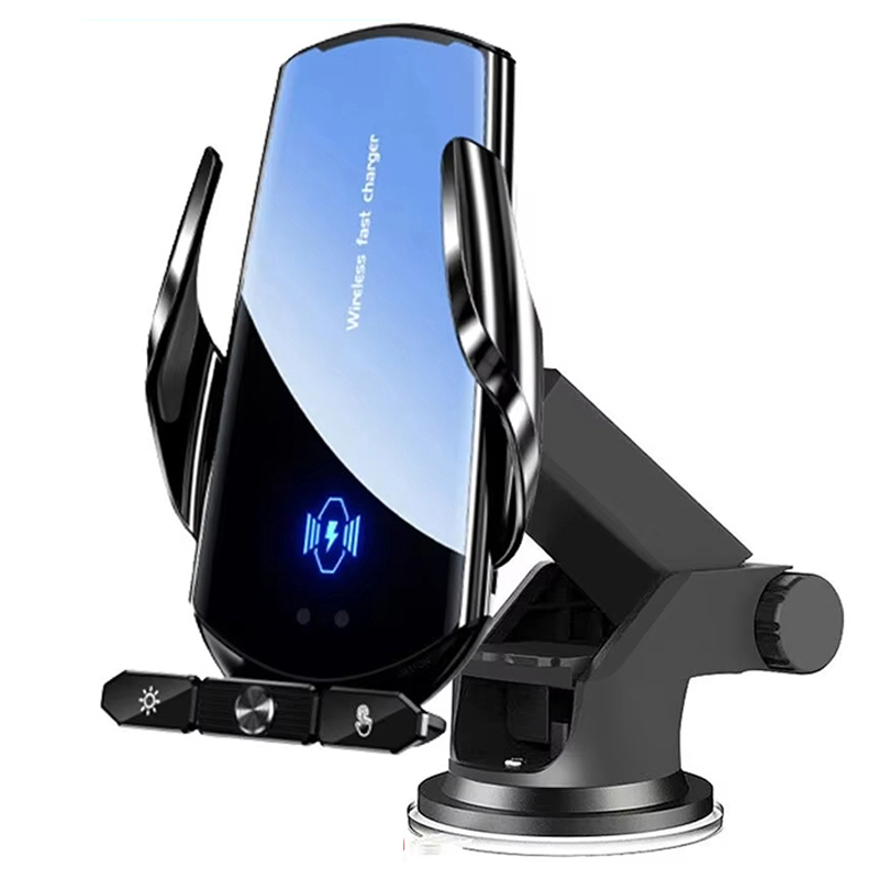 Wireless Car Charger Mount Fast Charging - Bezprzewodowa ładowarka samochodowa Magnetyczna stacja szybkiego