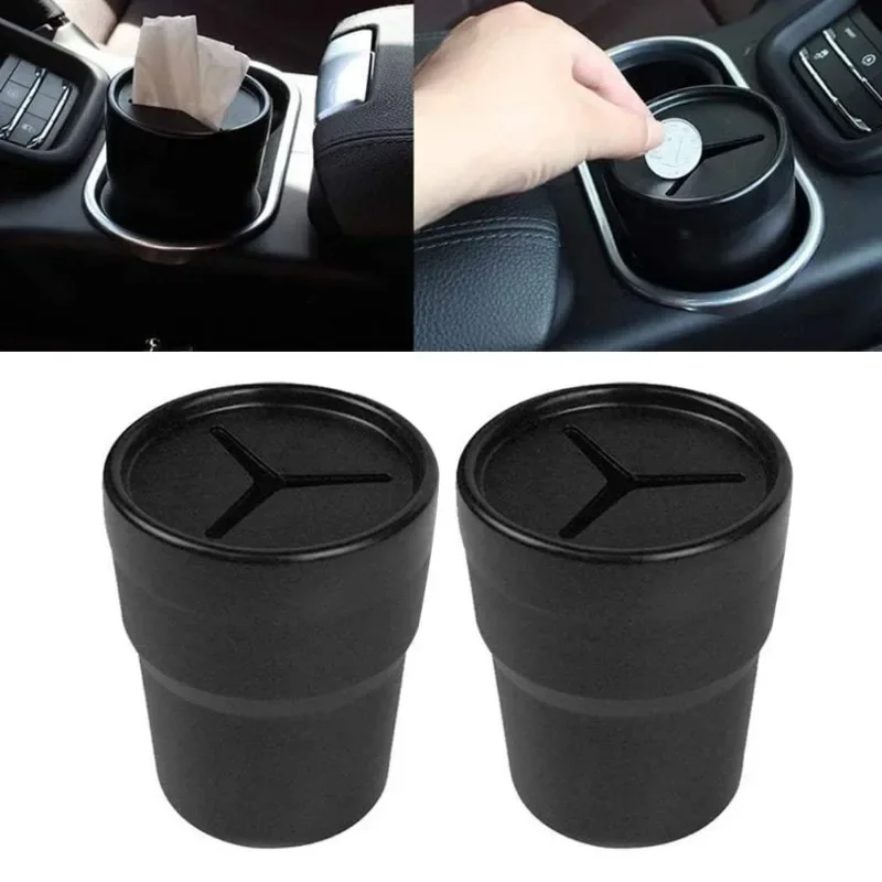 2 sztuki – mały, szczelny kosz – Waterproof Car Trash Can With Lid recenzja i cena