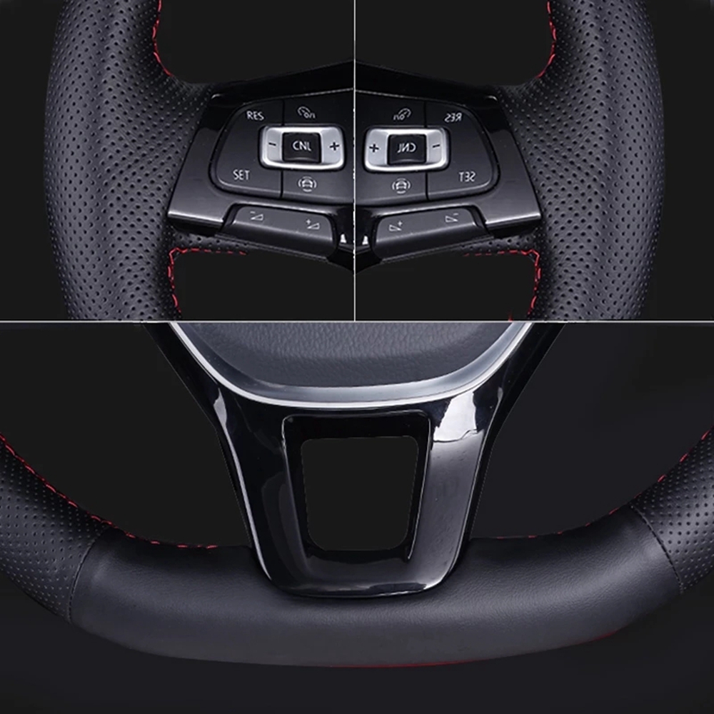 Dostosowane warkocz osłona na  – Car Steering Wheel Cover Anti Slip Breathable recenzja i cena