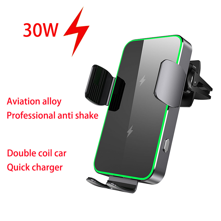 Uchwyt samochodowy na telefon  – Wireless Car Charger Mount Fast Charging recenzja i cena