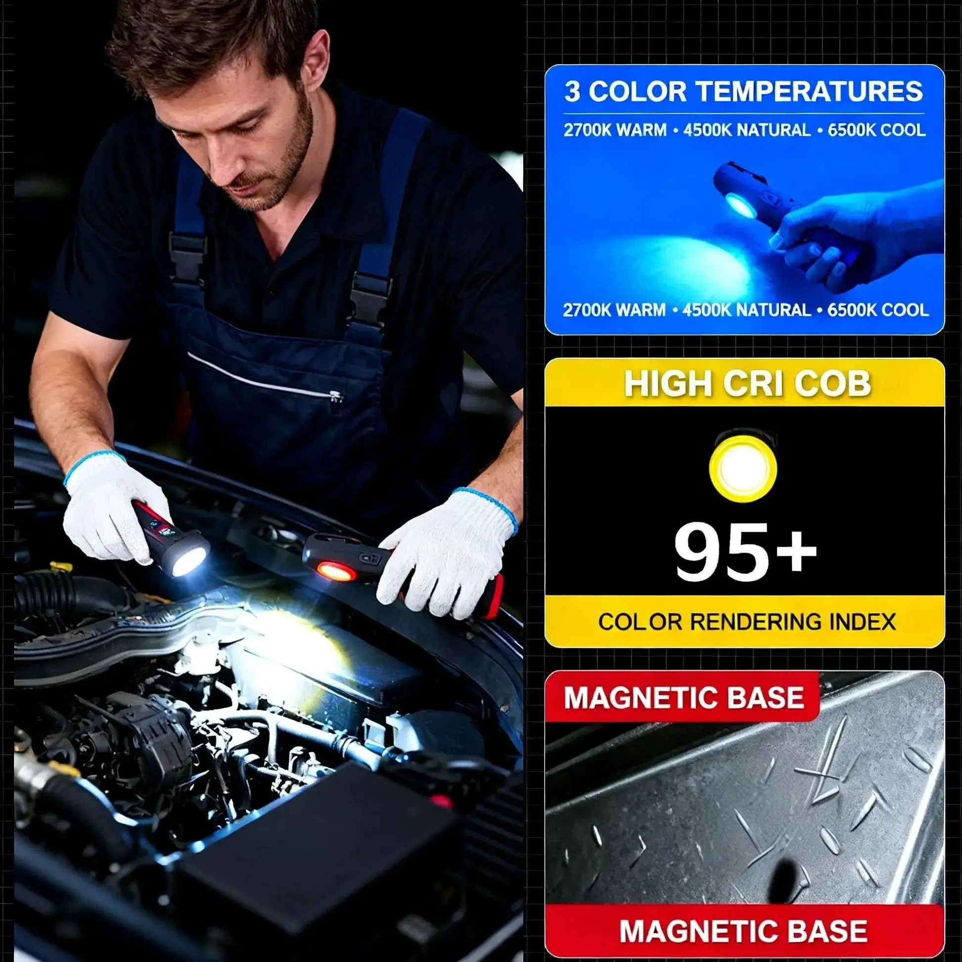 Lampa inspekcyjna FUNAYA do de – Auto Repair Tools recenzja i cena