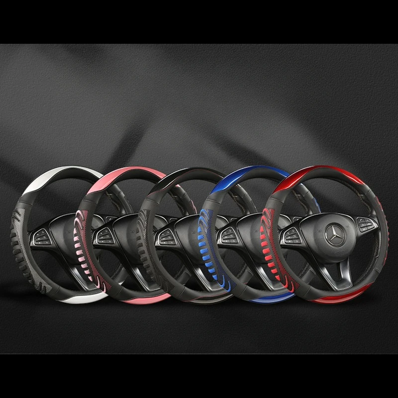 Trójwymiarowy pokrowiec na kie – Car Steering Wheel Cover Anti Slip Breathable recenzja i cena