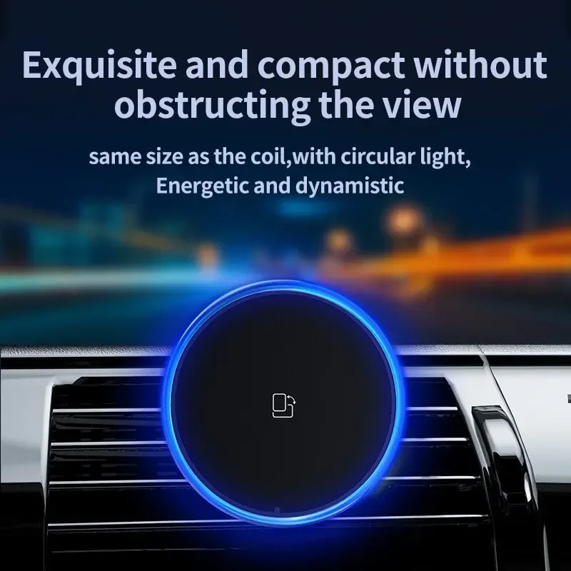 Magnetyczna bezprzewodowa łado – Wireless Car Charger Mount Fast Charging recenzja i cena