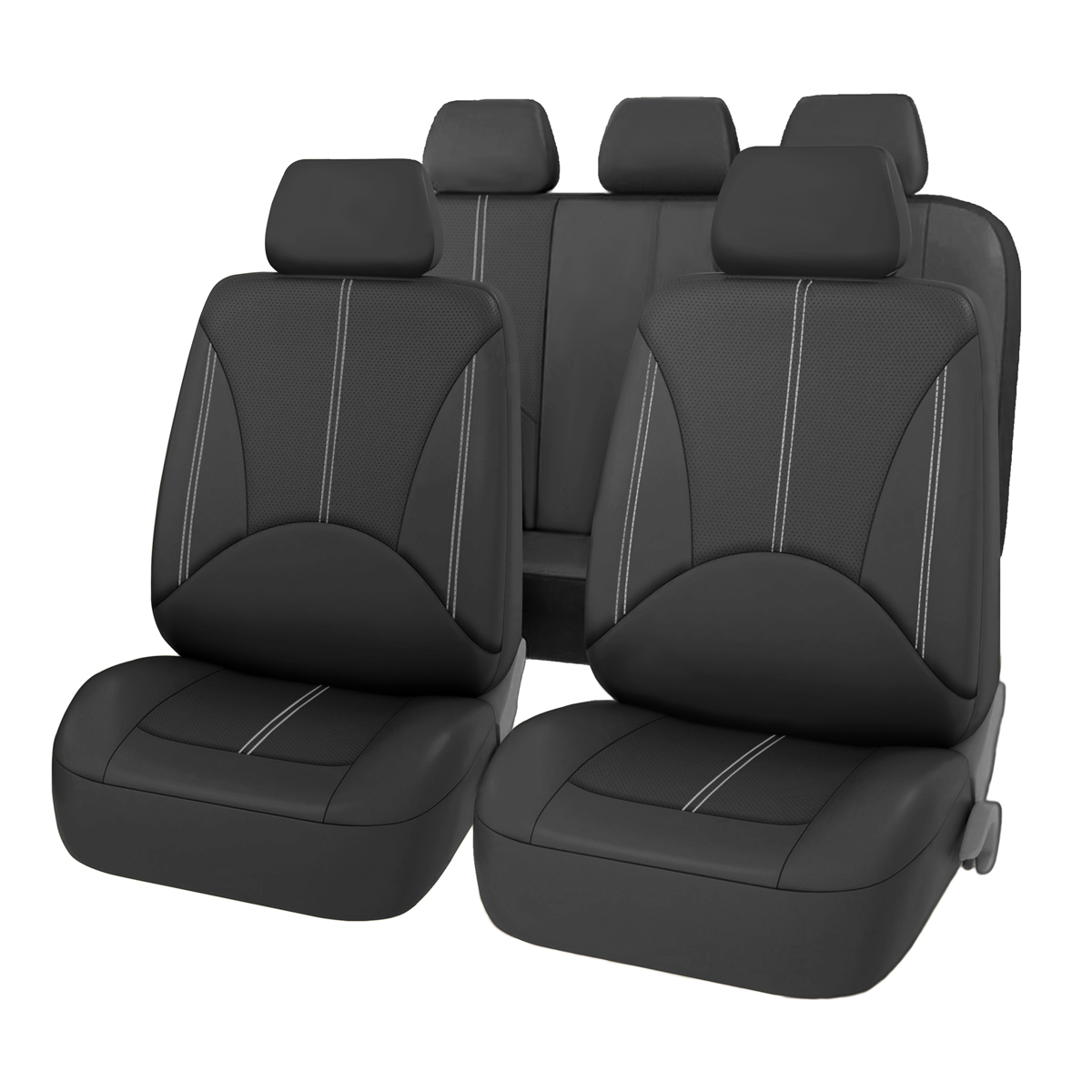 Uniwersalny zestaw pokrowców n – Leather Car Seat Covers Full Set Universal recenzja i cena