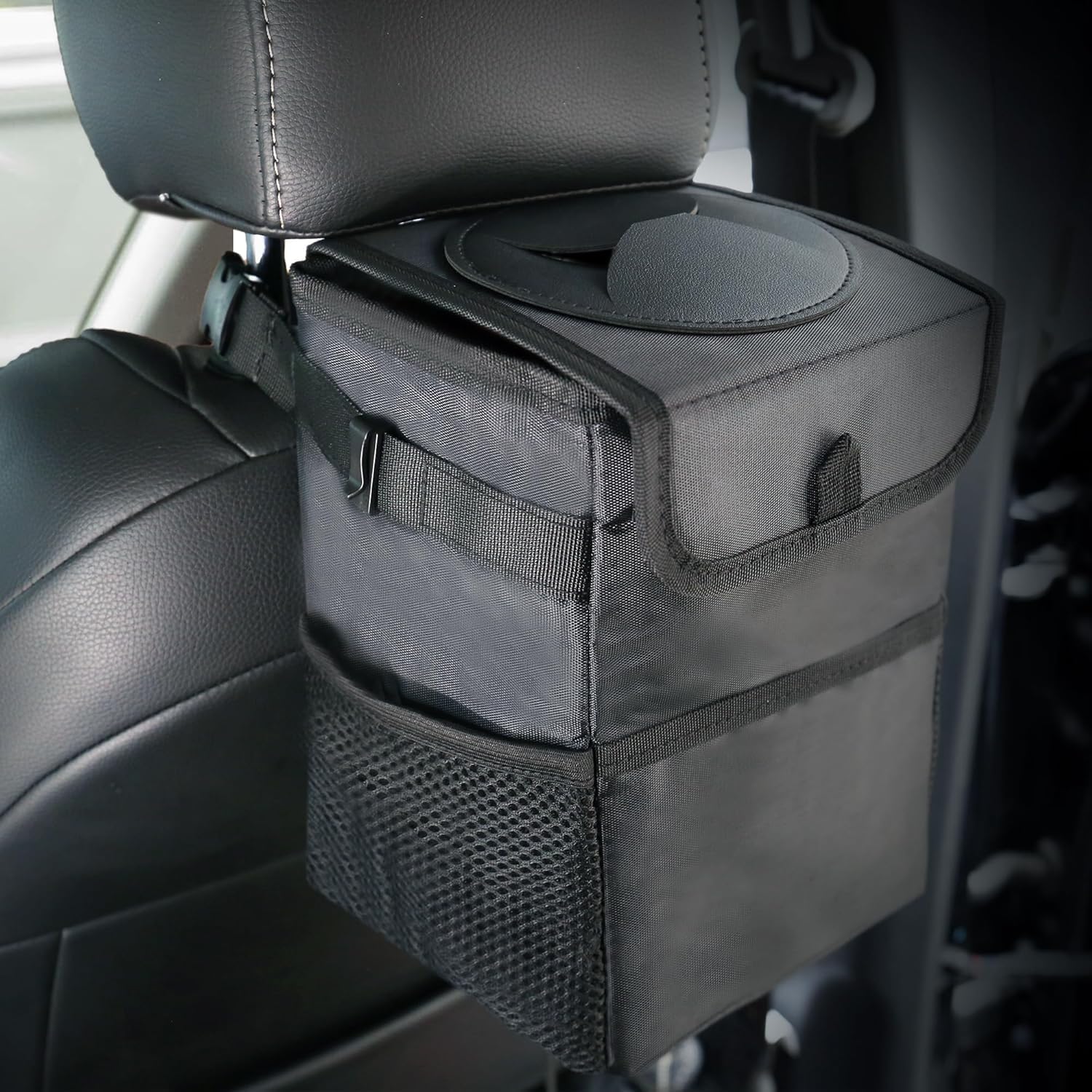 Samochodowy kosz na śmieci 3 w – Waterproof Car Trash Can With Lid recenzja i cena