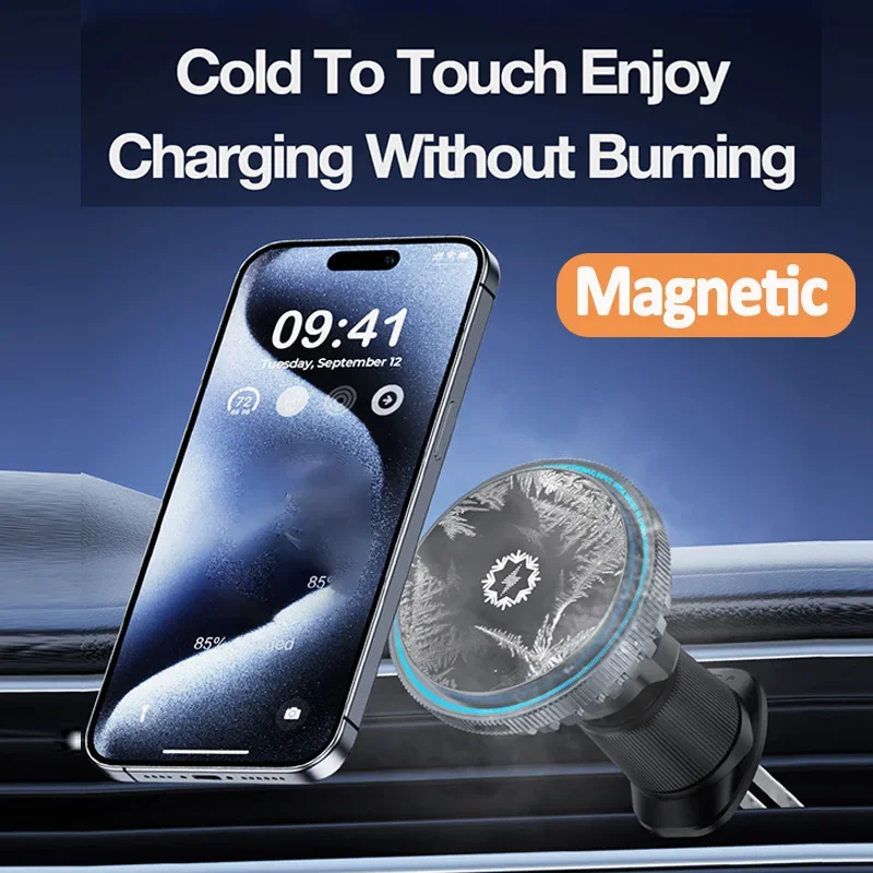 Magnetyczna bezprzewodowa łado – Wireless Car Charger Mount Fast Charging recenzja i cena