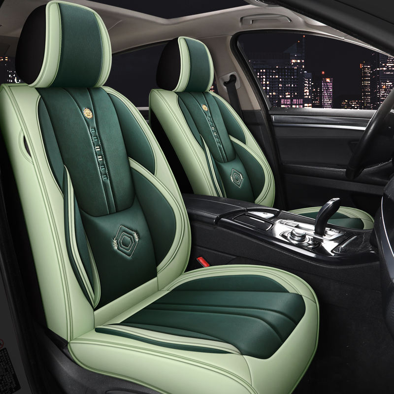 Skórzane Pokrowce na Siedzenia – Leather Car Seat Covers Full Set Universal recenzja i cena