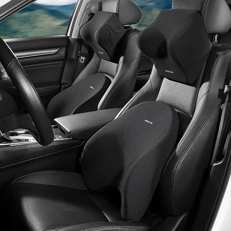 Stabilizator lędźwiowy zagłówe – Memory Foam Car Neck Pillow Lumbar Support recenzja i cena